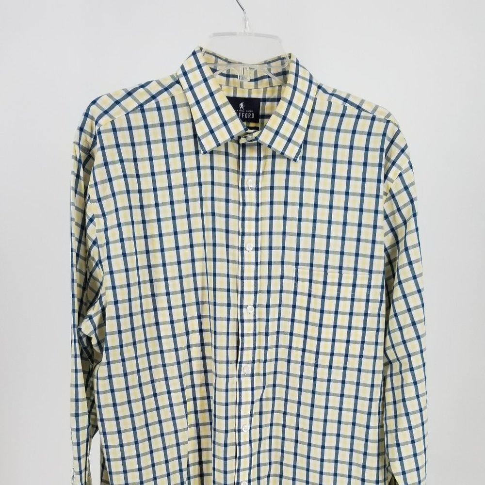 Stafford - Easy Care Broadcloth - Men's Long Sleeve Shirt